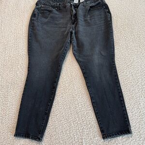 Time and Tru Women's Charcoal Skinny Jeans